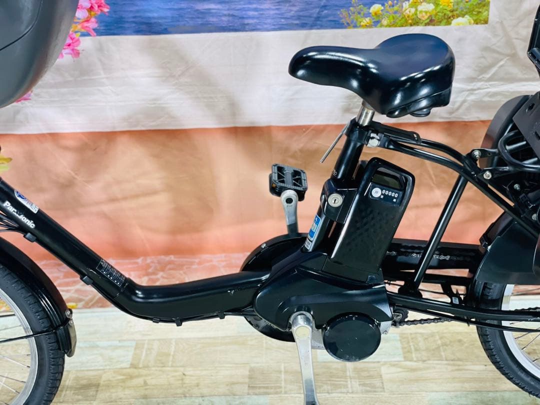 大人気ギュットCOMBIシート⭐️12AHパナソニック子供乗せ電動自転車Y2719