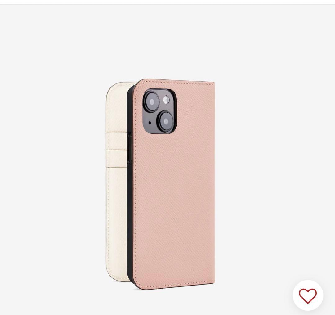 ボナベンチュラ　iPhone15 ダイアリーケースノブレッサレザー