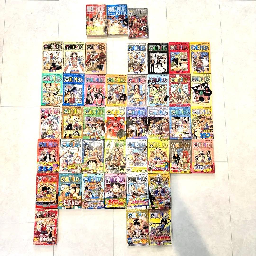 ワンピース 1～3, 5〜38, 41, 45, 46, RED BLUE 千巻