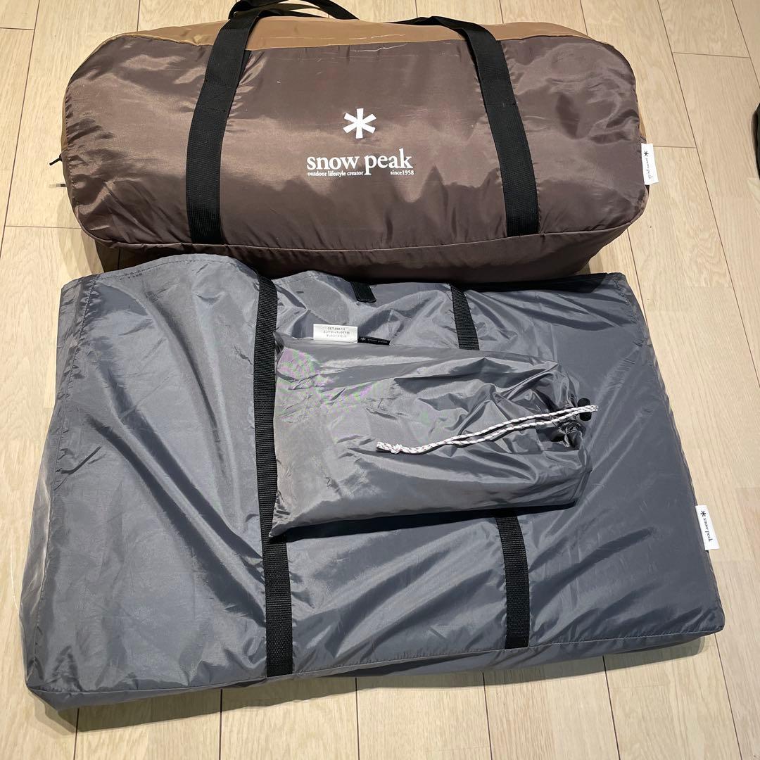  peak テント+ エントリーパック TTヴォールト用 マット+タープ