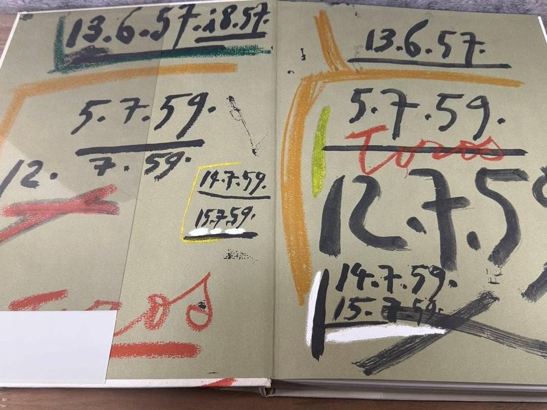 パブロ・ピカソ画集 洋書 闘牛と闘牛士 TOROS Y TOREROS