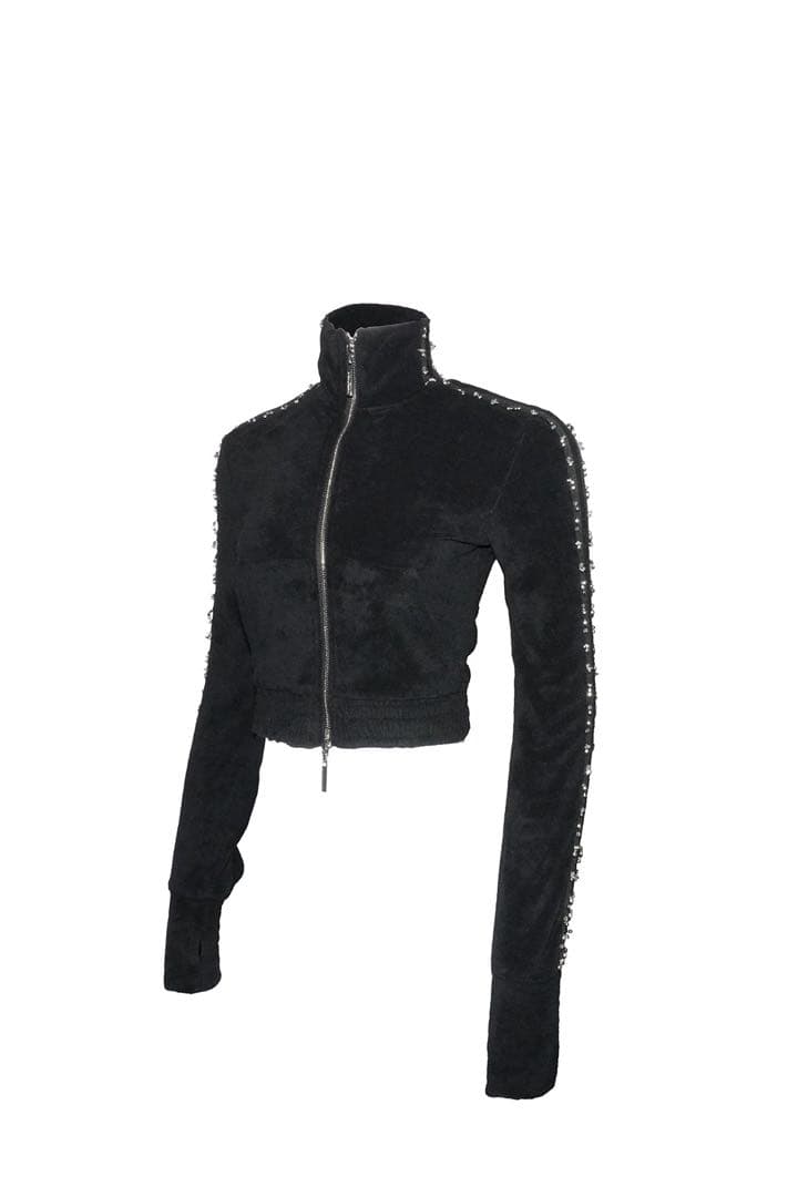 トップス theredthread beaded track jersey jacket