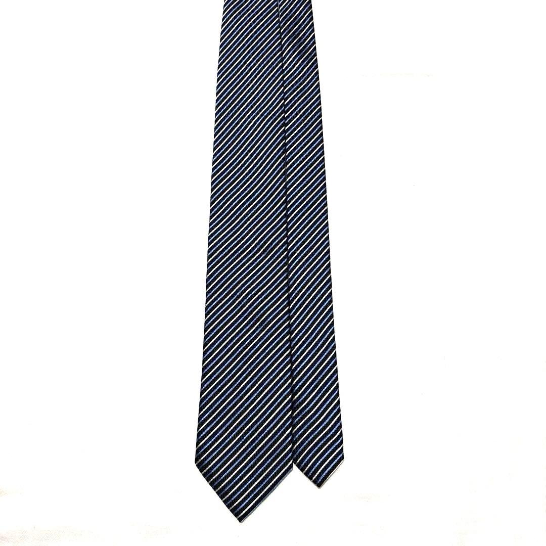 新品　ZEGNA ゼニア　ネクタイ　ストライプ　袋なし、