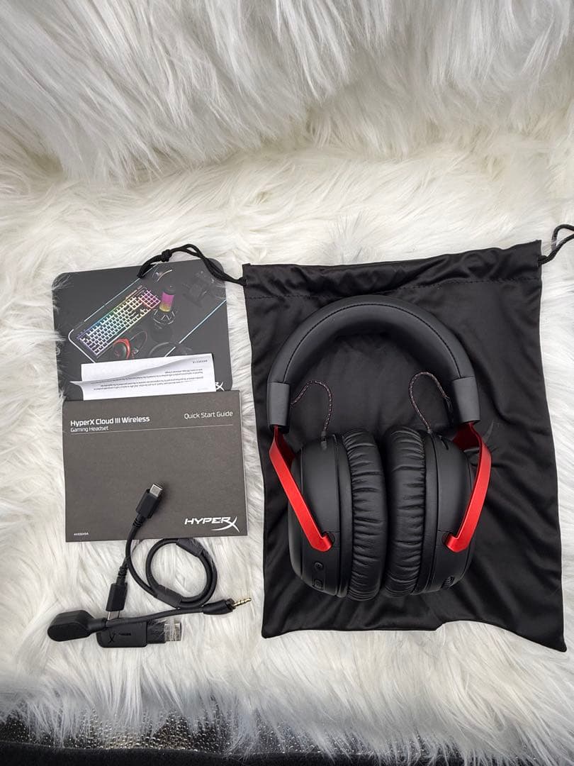 『極美品』HYPERX CLOUDIII WIRELESS