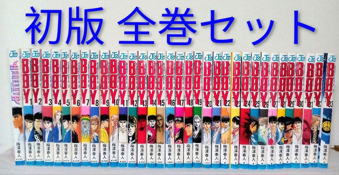 初版 HARELUYA BOY 全巻セット ジャンプコミックス JC 梅澤春人