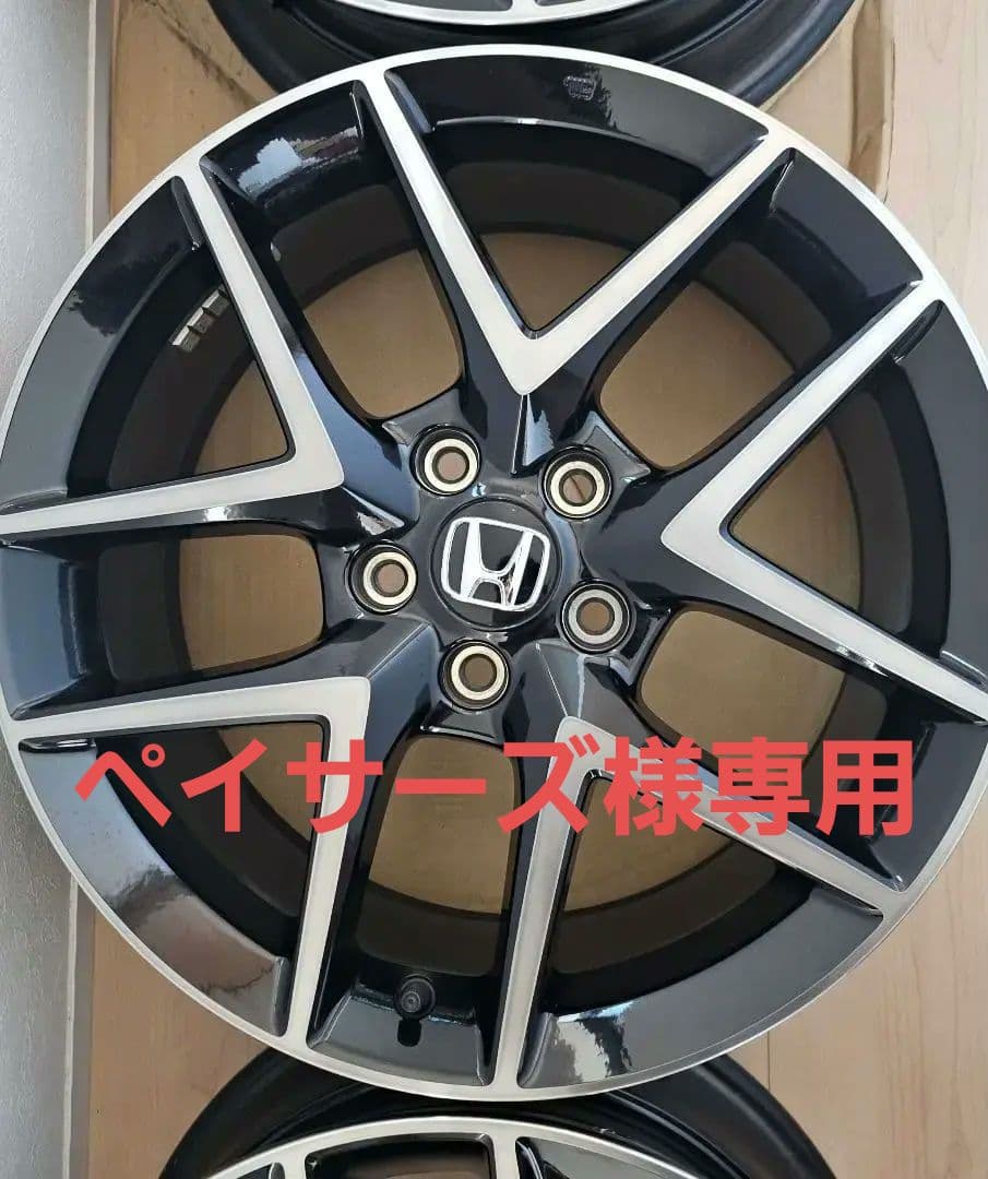 シビックFL1、4 EX純正ホイール18×8J+50 PCD114.3　1本