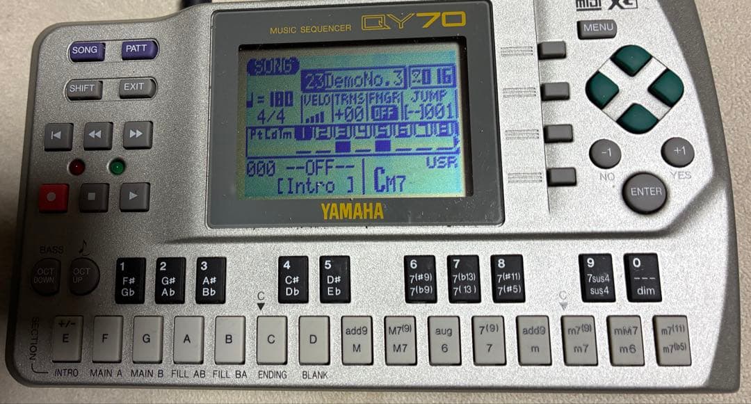 YAMAHA ヤマハ　QY70 音源モジュール　シーケンサー　本体のみ