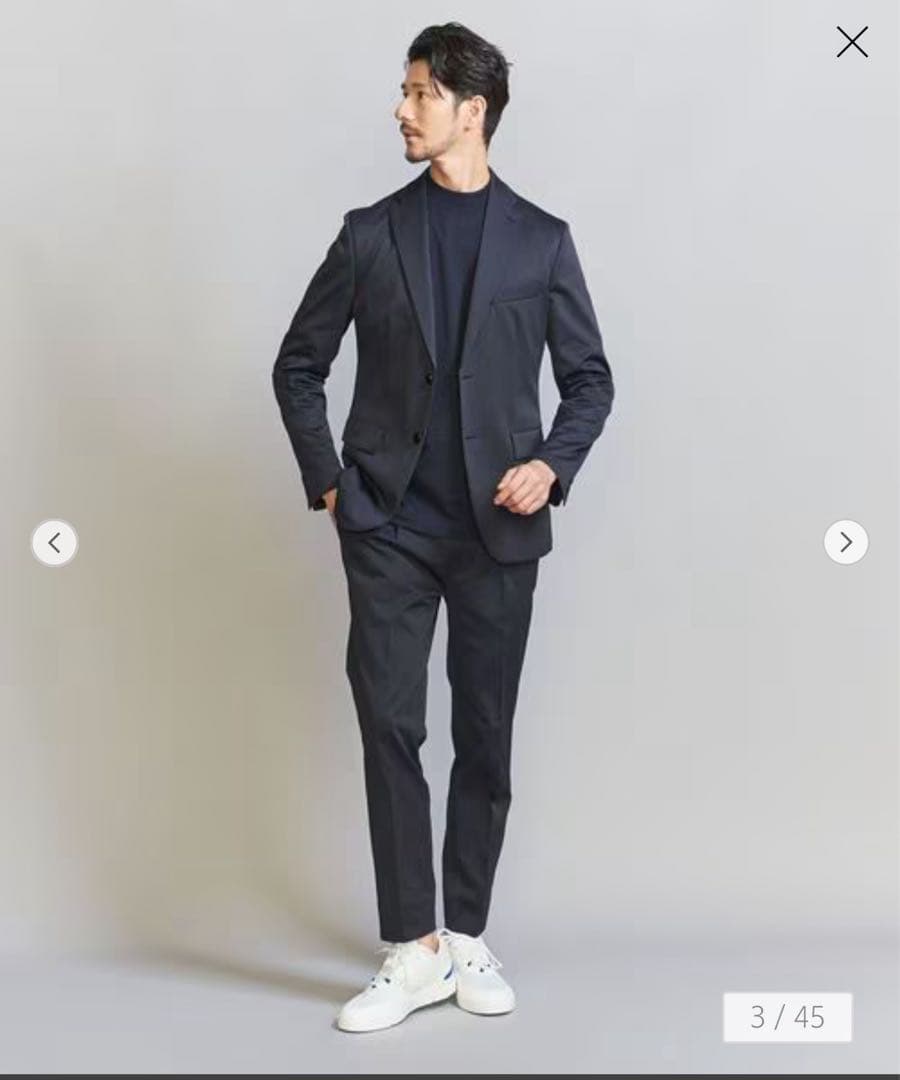 BEAUTY&YOUTH アクティブ サテン セットアップ