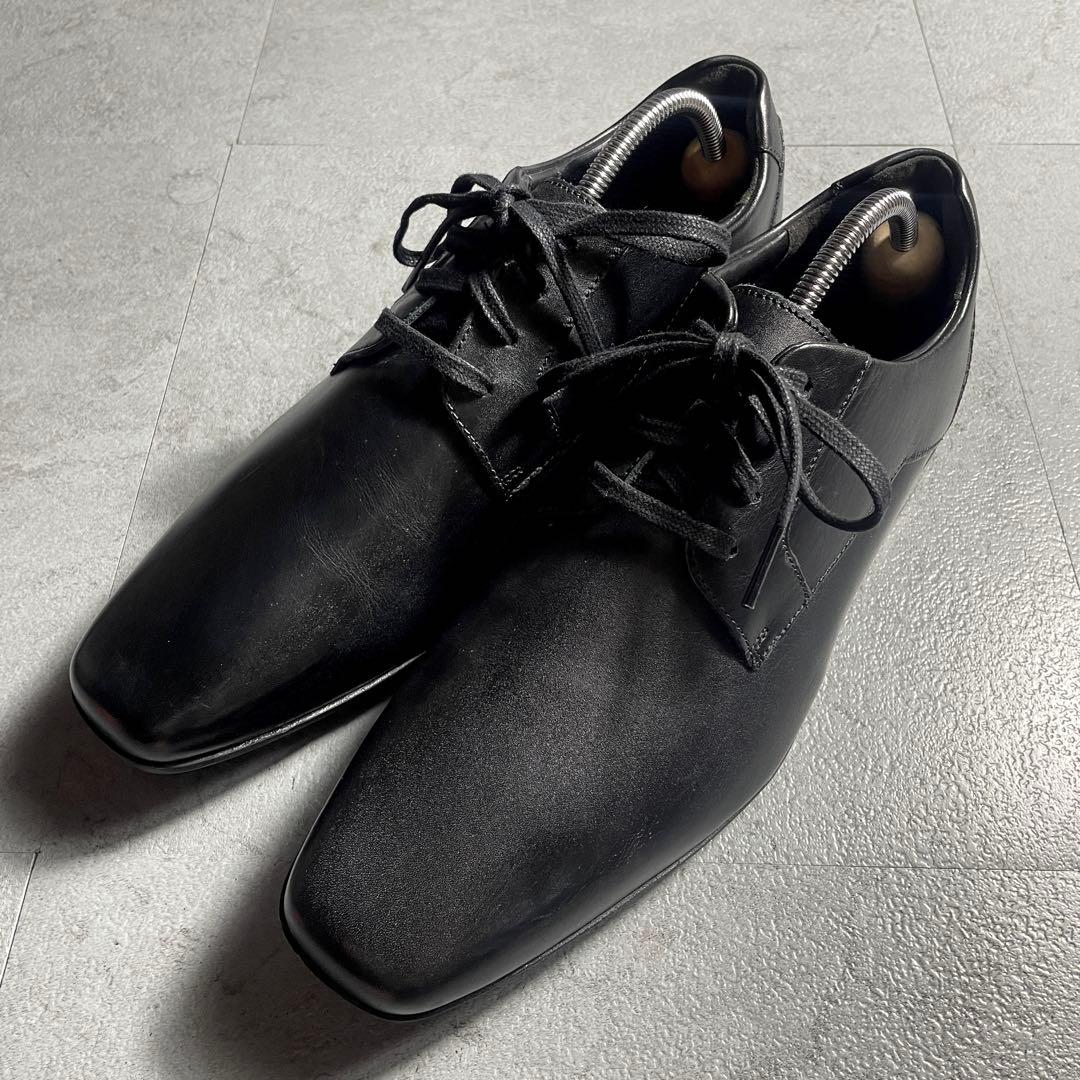 試着のみ✨️ Clarks ビジネスシューズ 革靴 スクエアトゥ ブラック