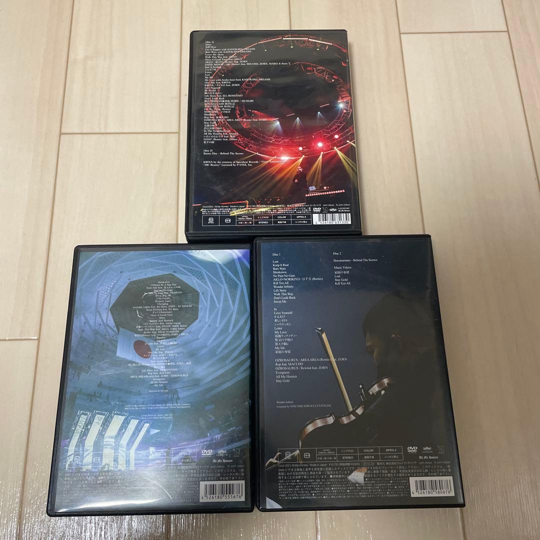 ZORN LIVE DVD 3枚セット