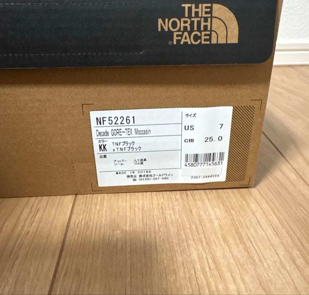 ※最終値下げ※着用1回のみ THE NORTH FACE ブラックモカシン