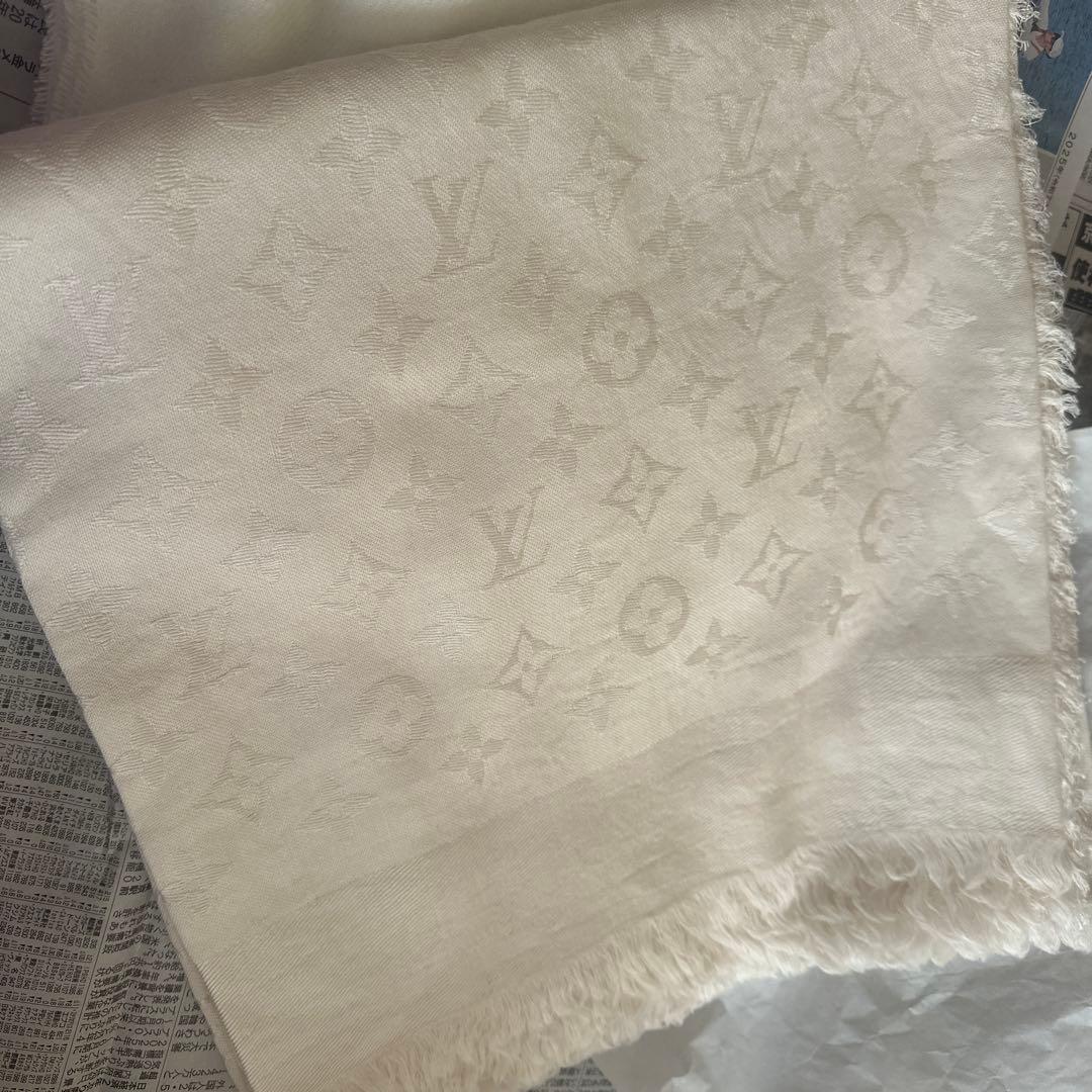 Louis Vuitton ホワイト ストール