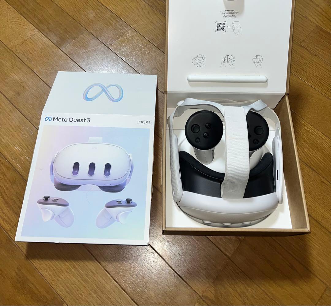  Quest 3 VRヘッドセット 512ギガ