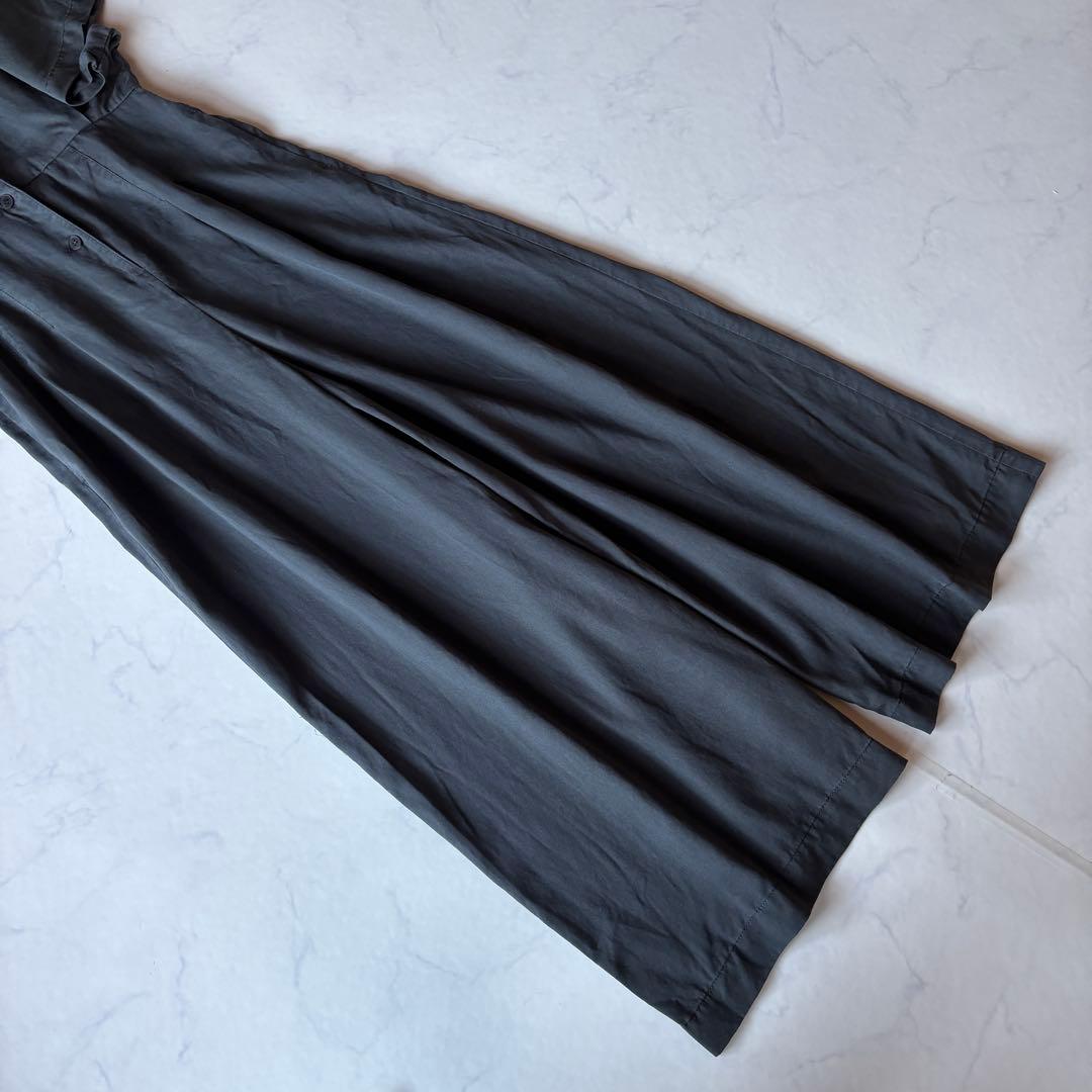 美品✨Ballsey セルロースツイル オールインワン チャコールグレー 36