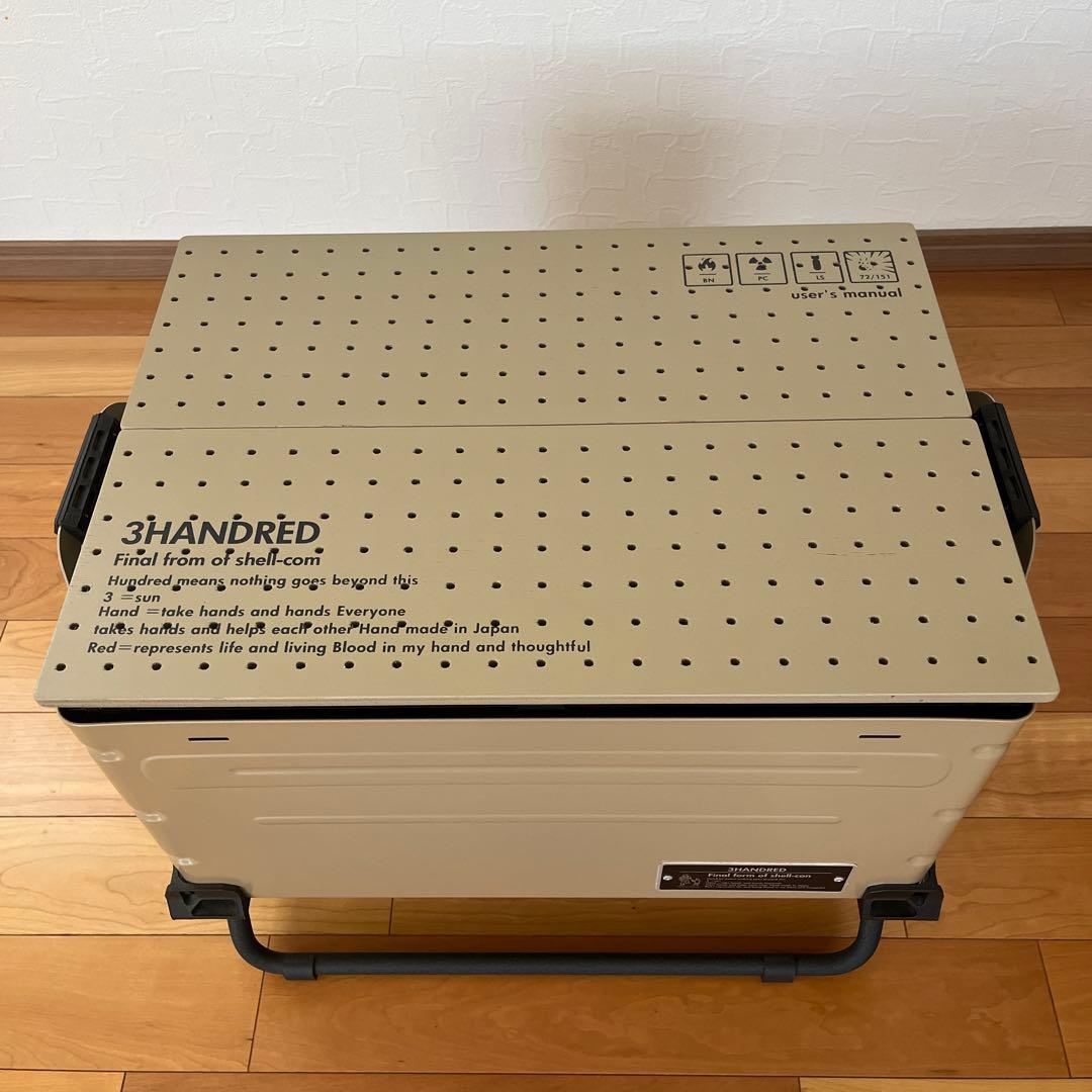 【新品未使用品】激レアBRUNT シェルコン50 3HANDRED タンカラー