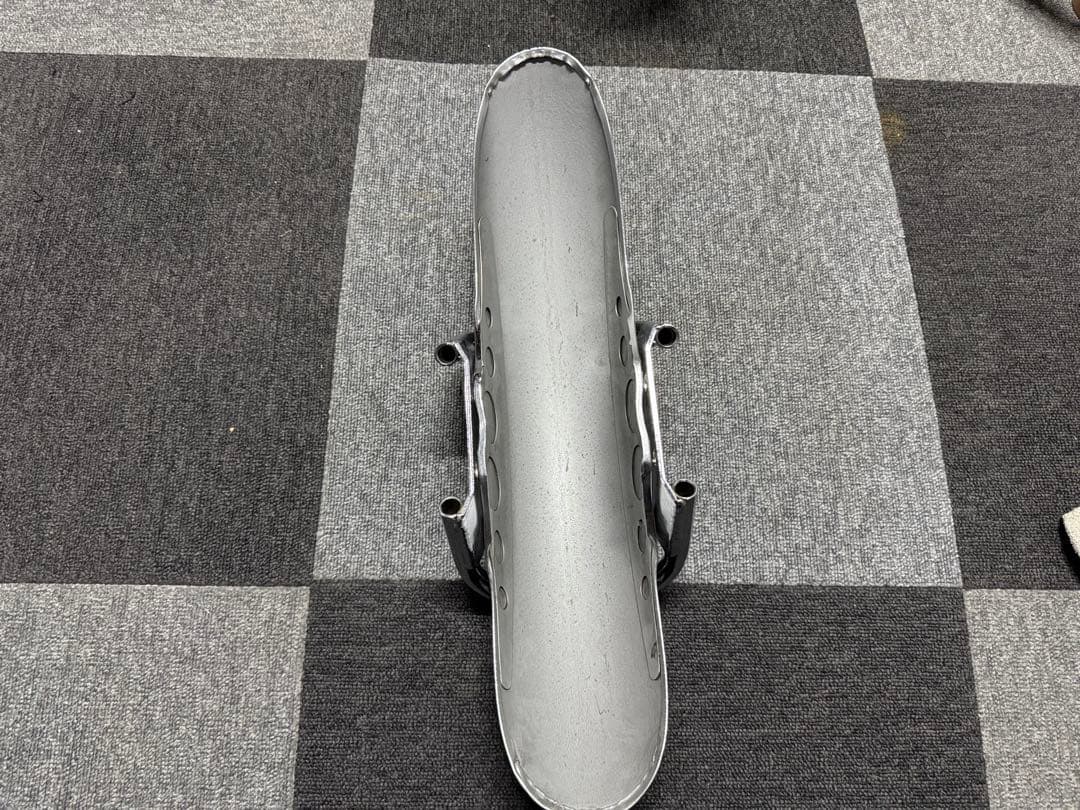 Z1 スタビ付き　メッキフロントフェンダー