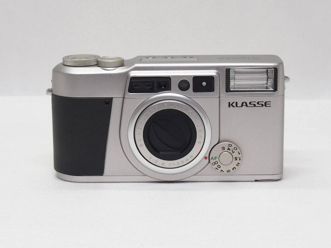 ■ほぼ新品■ FUJIFILM KLASSE シルバー 《 スレ無し 使用感無し