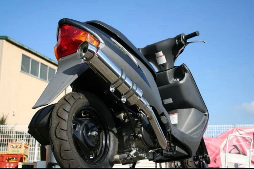 アドレスv125 ステンレスマフラー