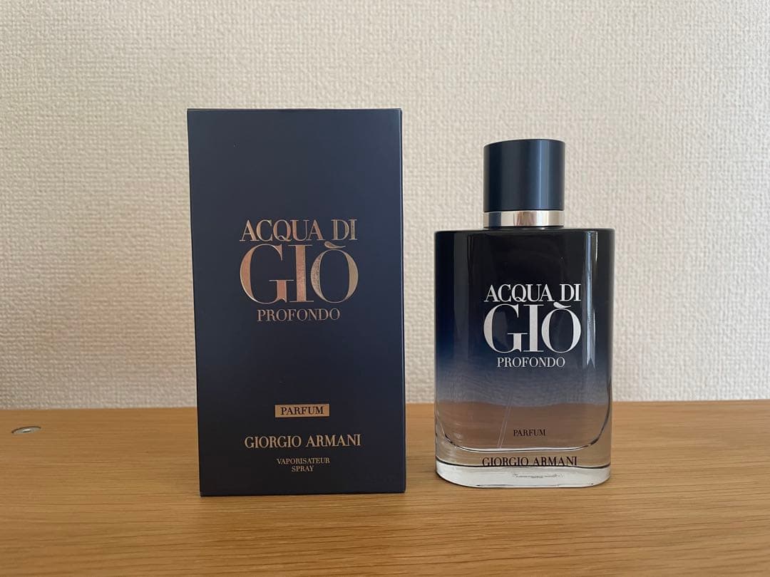 香水(男性用) Giorgio Armani Acqua di Gio Profondo