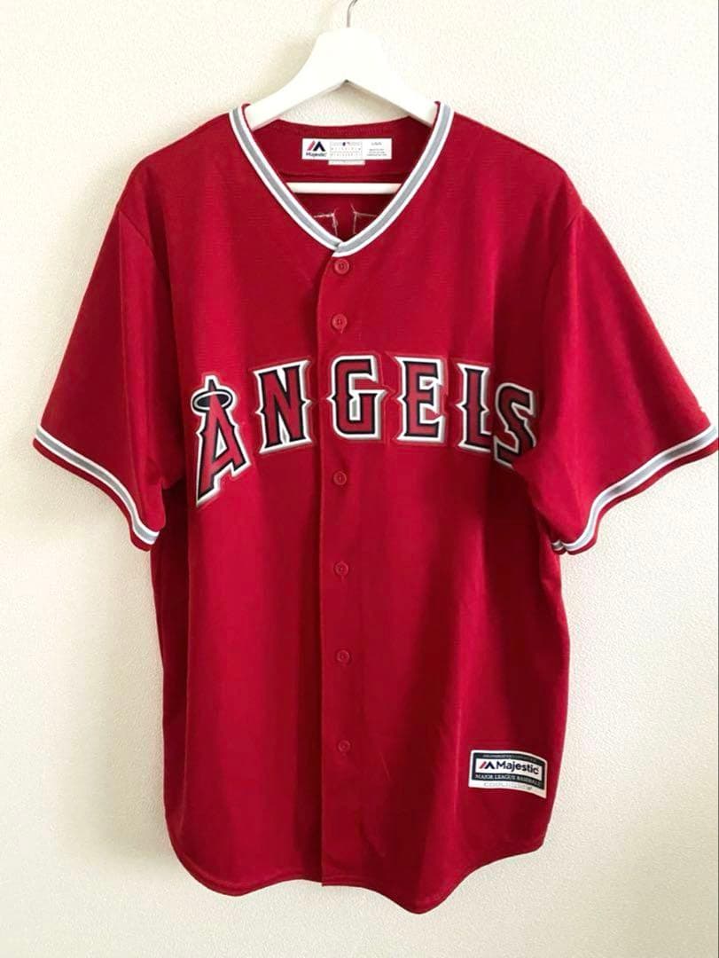 ⭐️【マジェスティック】 正規品 エンゼルス 大谷翔平 17 L